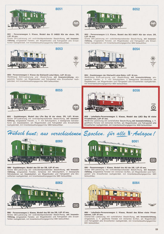 Fleischmann Katalog 1974