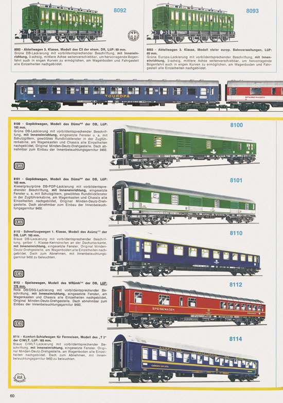 Fleischmann Katalog 1974