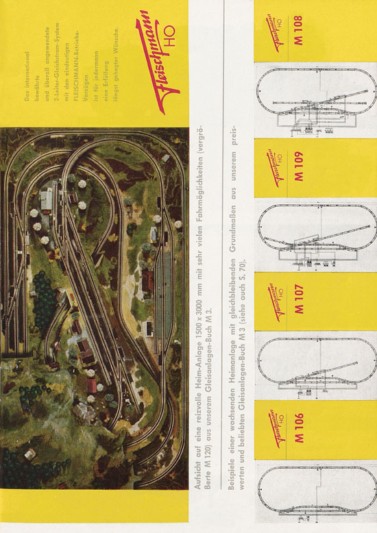 Fleischmann Katalog H0 1963-1964