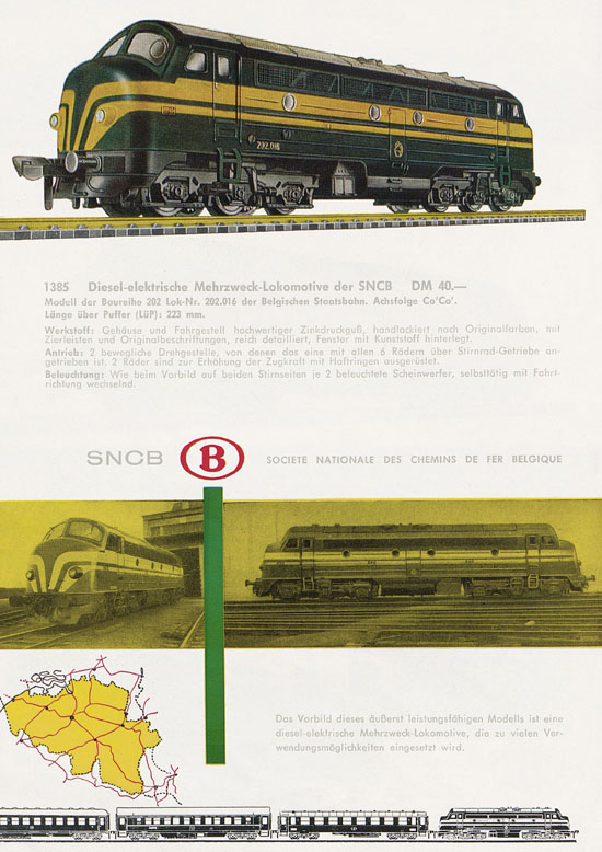 Fleischmann Katalog H0 1963-1964