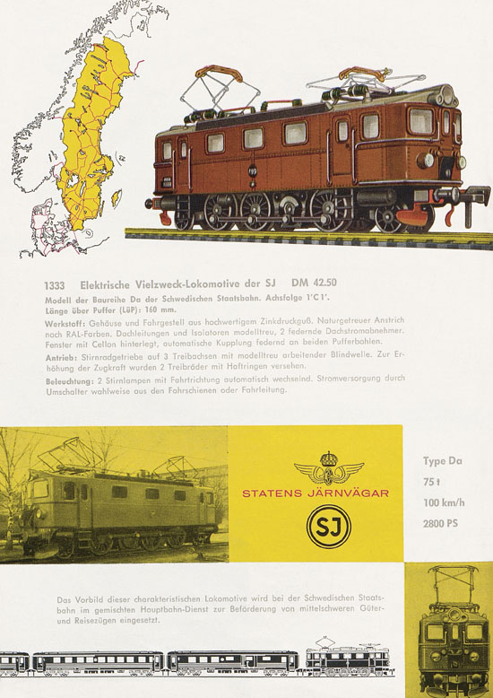 Fleischmann Katalog H0 1963-1964