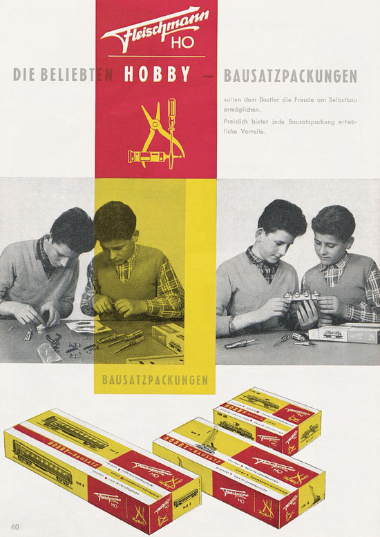 Fleischmann Katalog H0 1963-1964