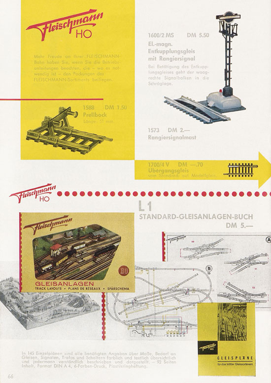 Fleischmann Katalog H0 1963-1964