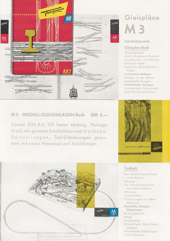 Fleischmann Katalog H0 1963-1964