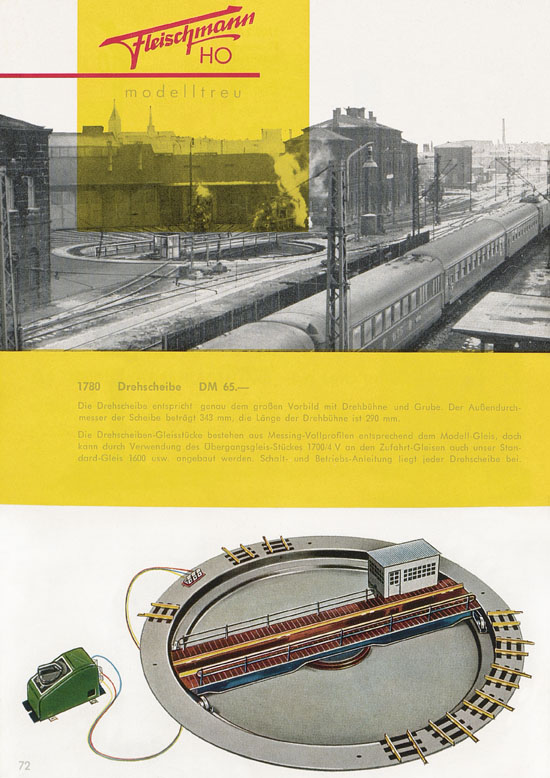 Fleischmann Katalog H0 1963-1964