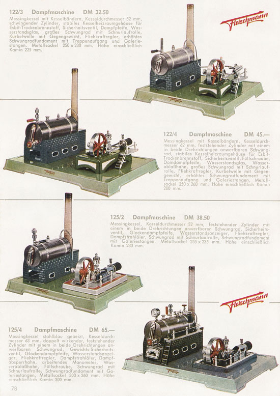 Fleischmann Katalog H0 1963-1964