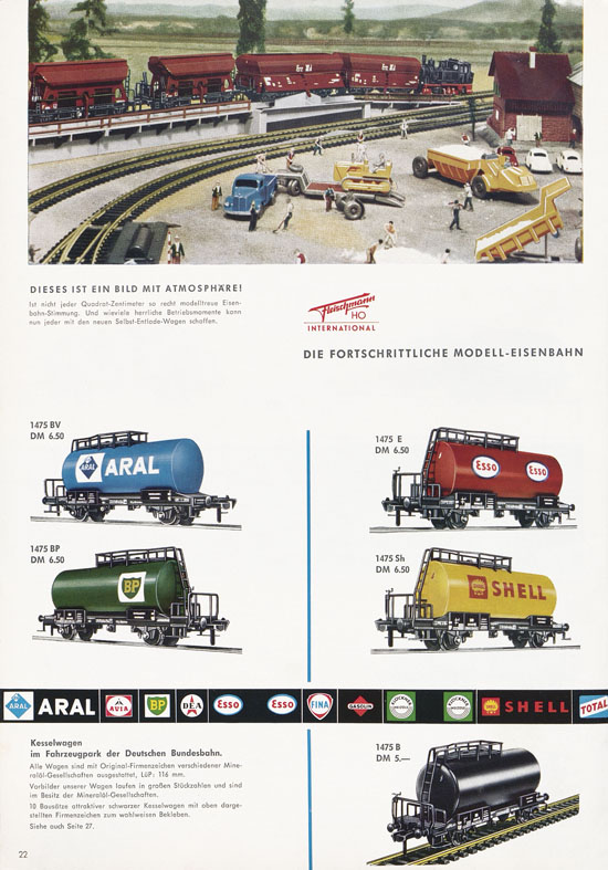 Fleischmann Katalog H0 International 1965-1966