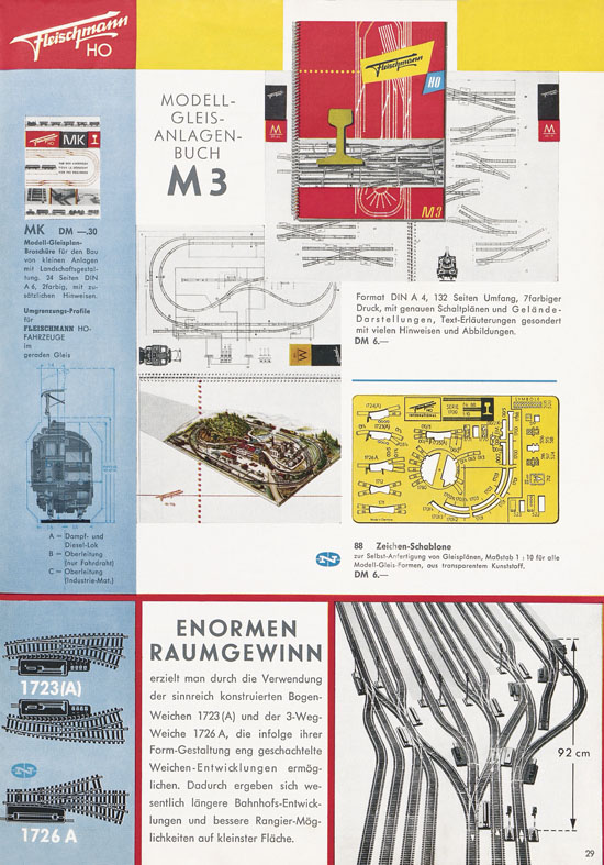 Fleischmann Katalog H0 International 1965-1966