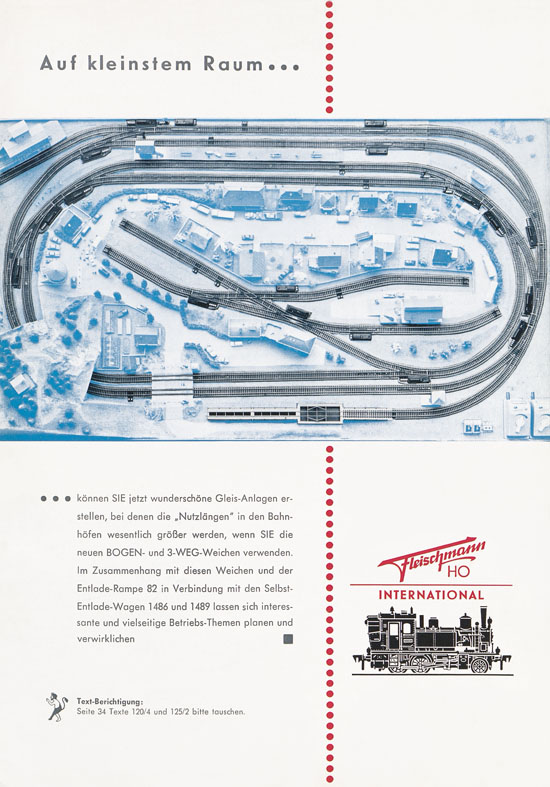 Fleischmann Katalog H0 International 1965-1966