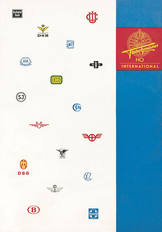 Fleischmann Katalog H0 International 1965-1966