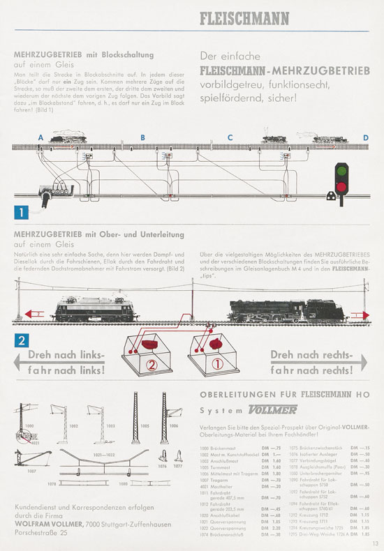 Fleischmann Katalog 1969