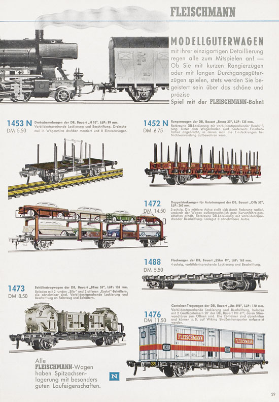 Fleischmann Katalog 1969