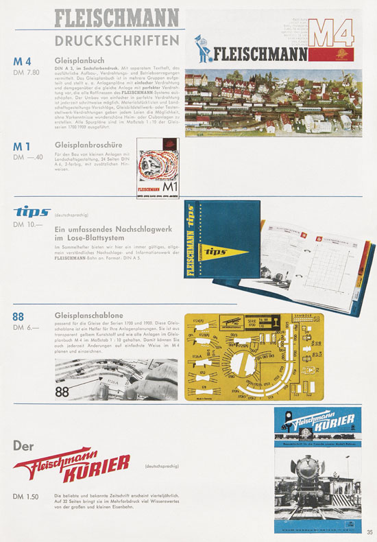 Fleischmann Katalog 1969