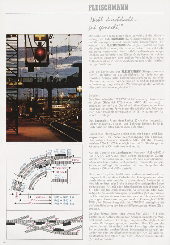 Fleischmann Katalog 1969