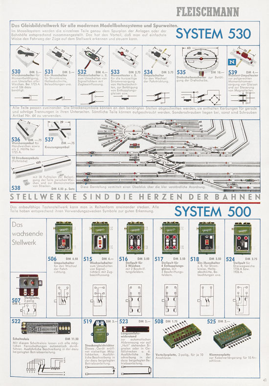 Fleischmann Katalog 1969