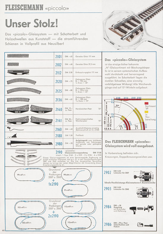 Fleischmann Katalog 1969