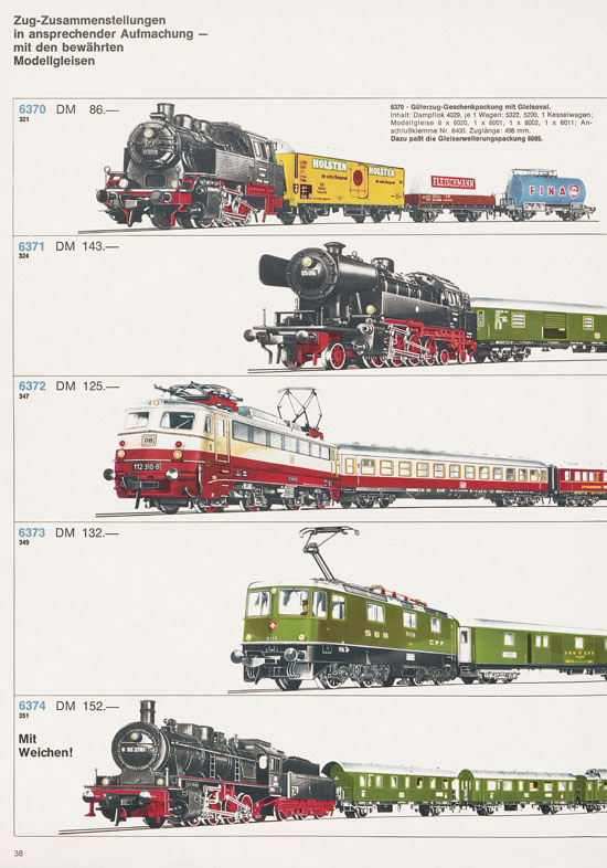 Fleischmann Katalog 1972