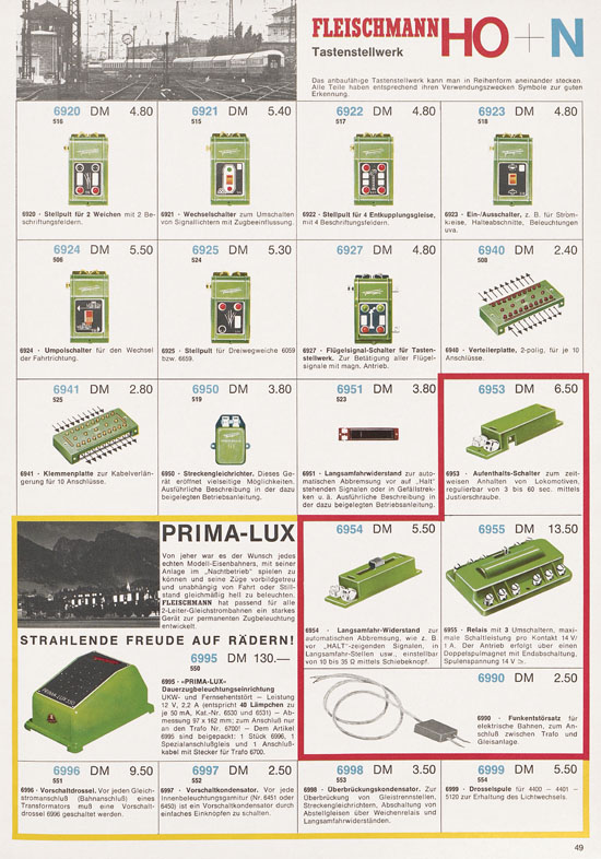 Fleischmann Katalog 1972