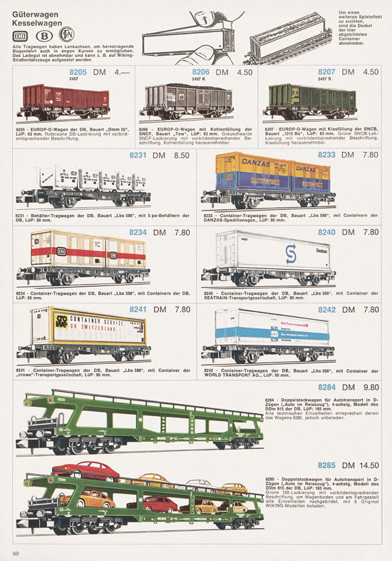 Fleischmann Katalog 1972