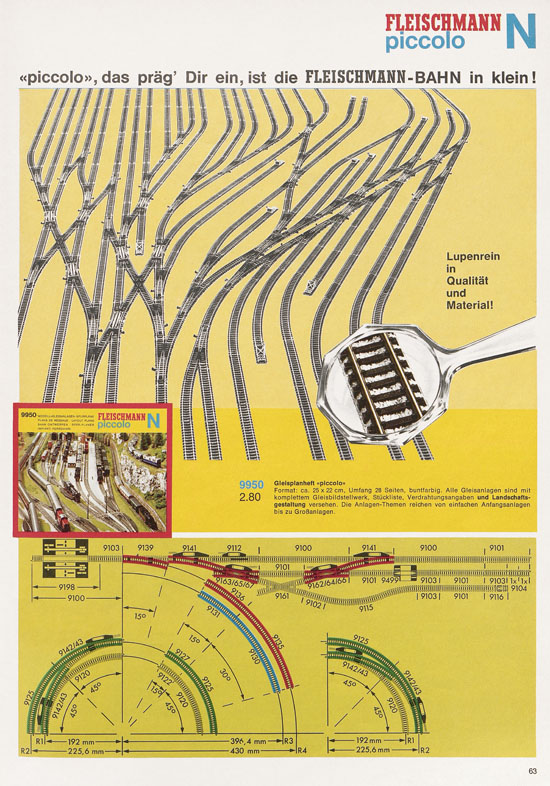 Fleischmann Katalog 1972