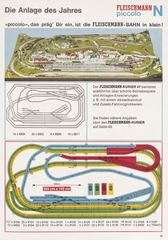 Fleischmann Katalog 1972