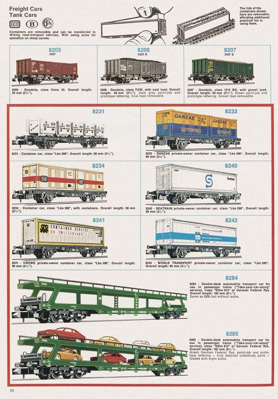 Fleischmann catalog 1971