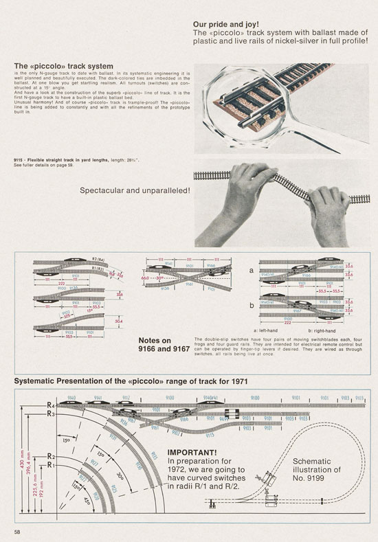 Fleischmann catalog 1971