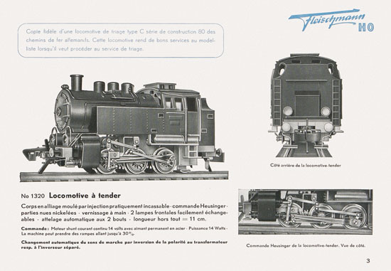 Fleischmann catalogue 1952