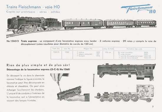 Fleischmann catalogue 1952