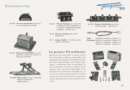 Fleischmann catalogue 1952