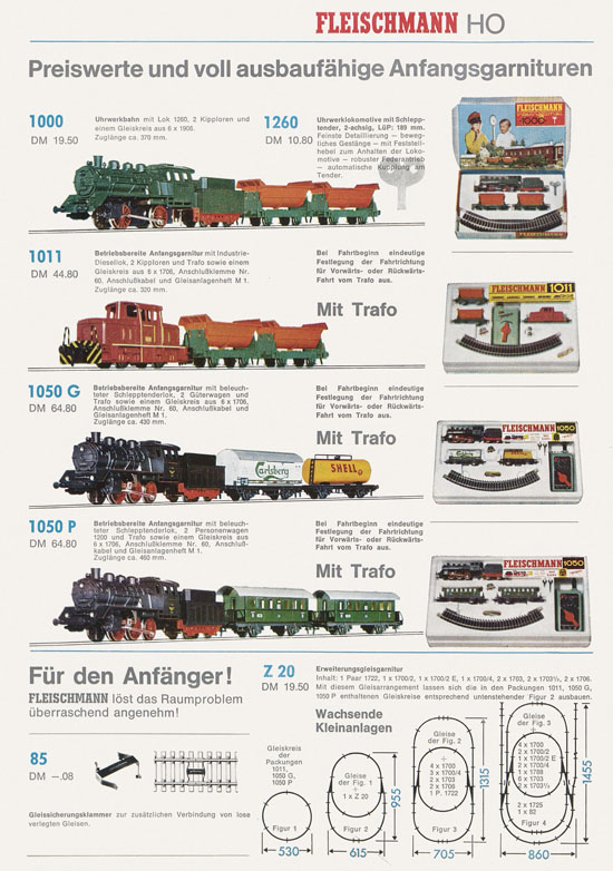 Fleischmann Katalog 1970