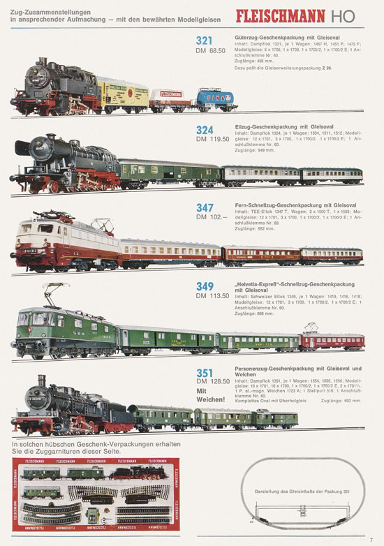 Fleischmann Katalog 1970