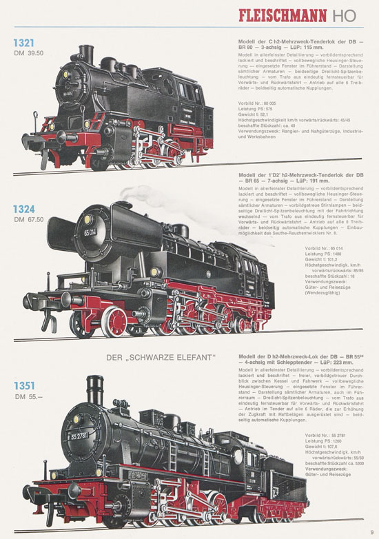 Fleischmann Katalog 1970