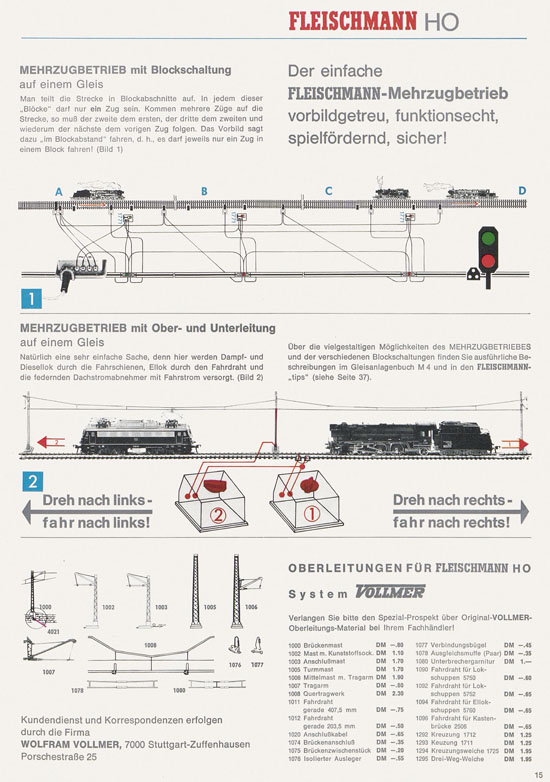 Fleischmann Katalog 1970