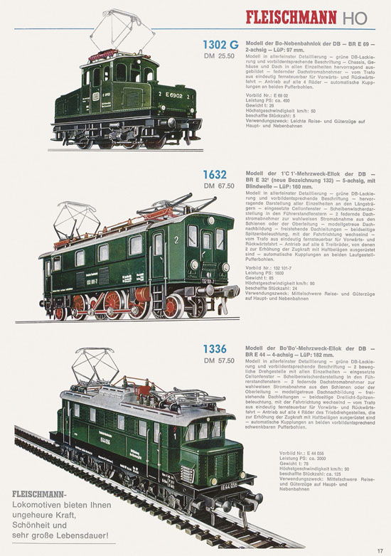 Fleischmann Katalog 1970