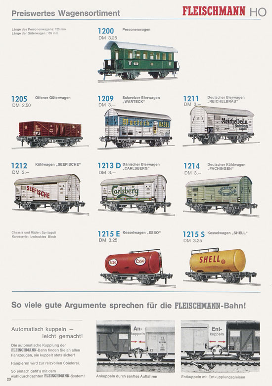 Fleischmann Katalog 1970