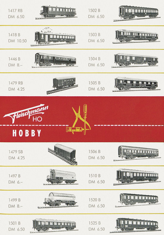 Fleischmann Neuheiten 1963