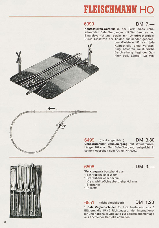 Fleischmann Neuheiten 1971