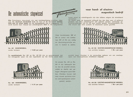 Fleischmann Katalog Nederlands 1957