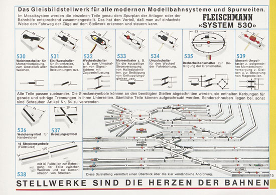 Fleischmann Piccolo Spur N Katalog 1970