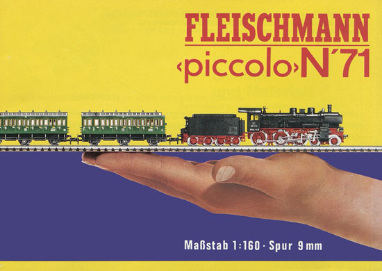 Fleischmann Piccolo Spur N Katalog 1971