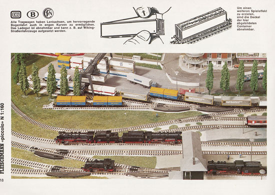 Fleischmann Piccolo Spur N Katalog 1971