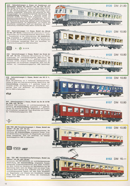 Fleischmann Piccolo Spur N Katalog 1973