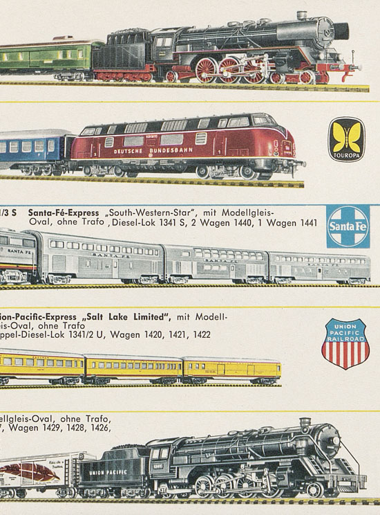 Fleischmann H0 Prospekt 1961