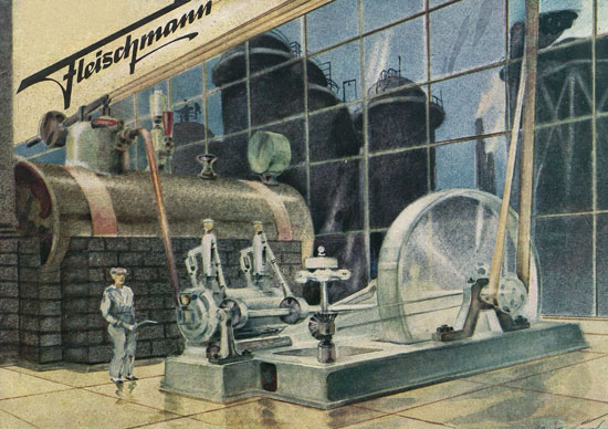 Fleischmann Dampfmaschinen Katalog 1950