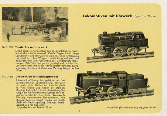 Fleischmann Katalog 1952