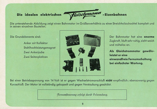 Fleischmann Katalog 1952