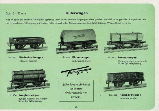 Fleischmann Katalog 1952