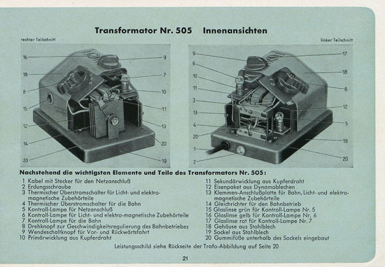 Fleischmann Katalog 1952