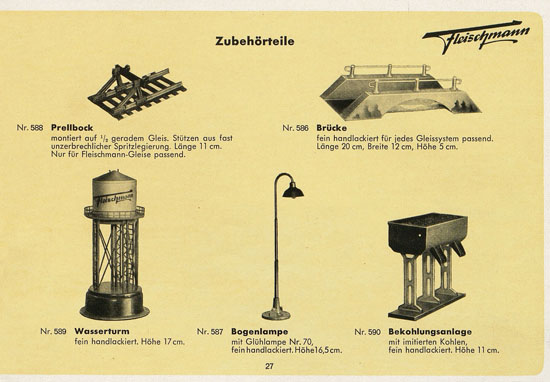 Fleischmann Katalog 1952